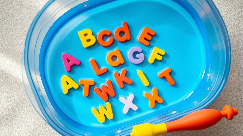 magnetic letter fishing adventure