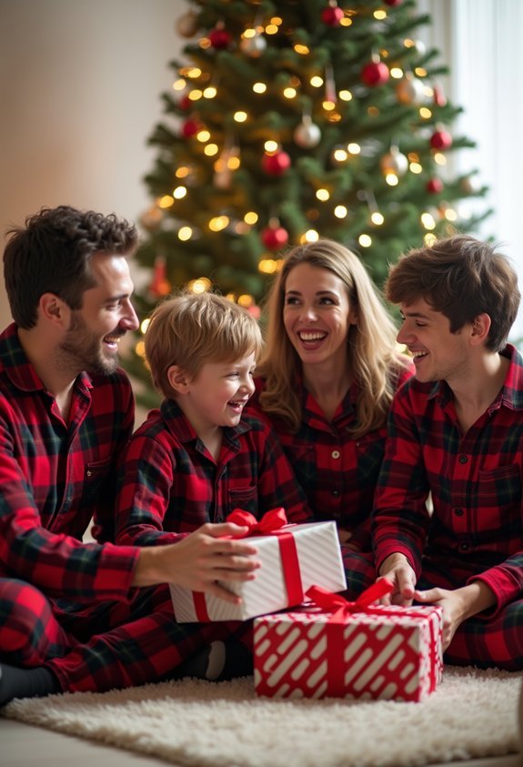 matching family christmas pajamas