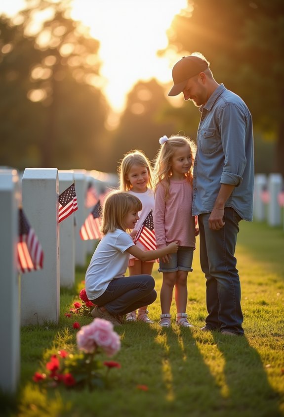 meaningful cemetery visits together