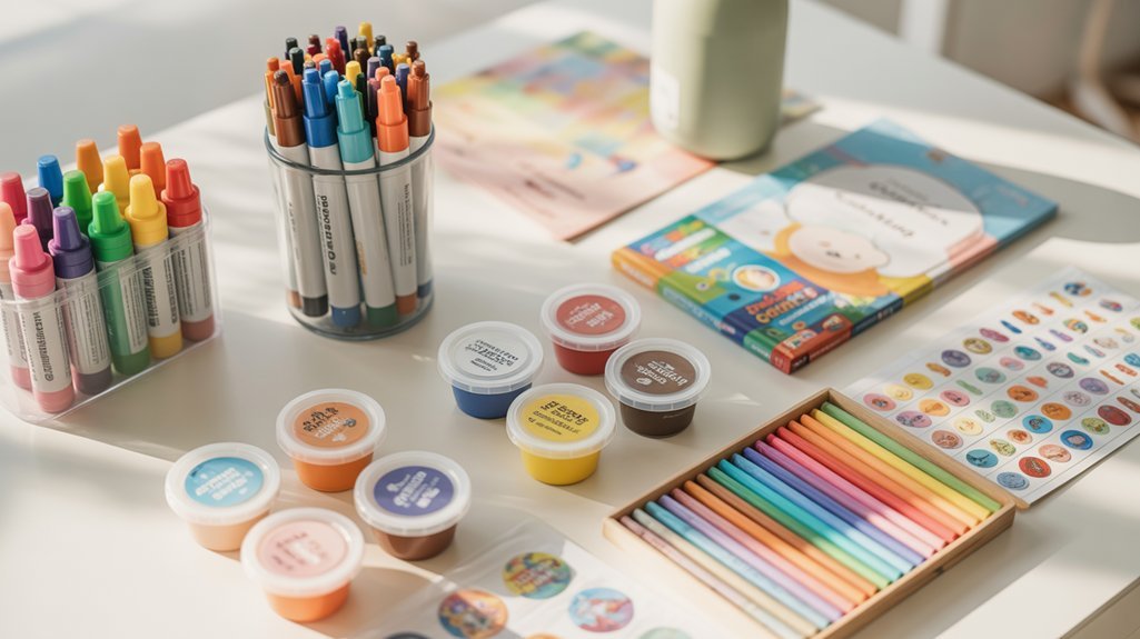 mess free children s art activities