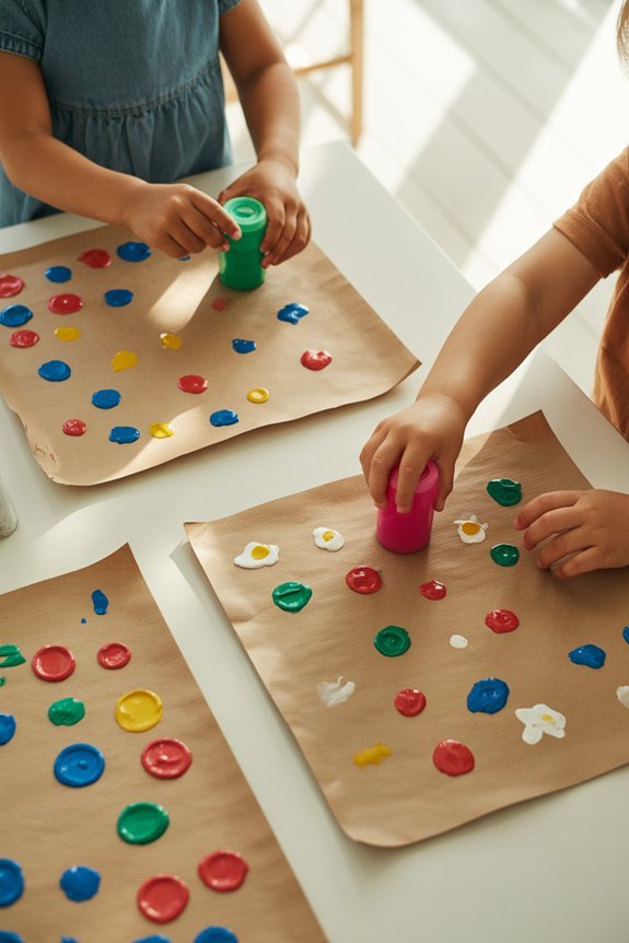 mess free painting fun