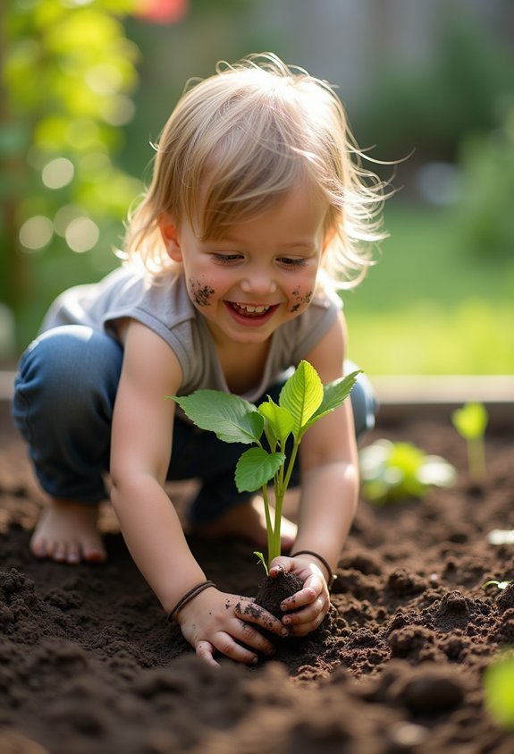 messy play fosters exploration