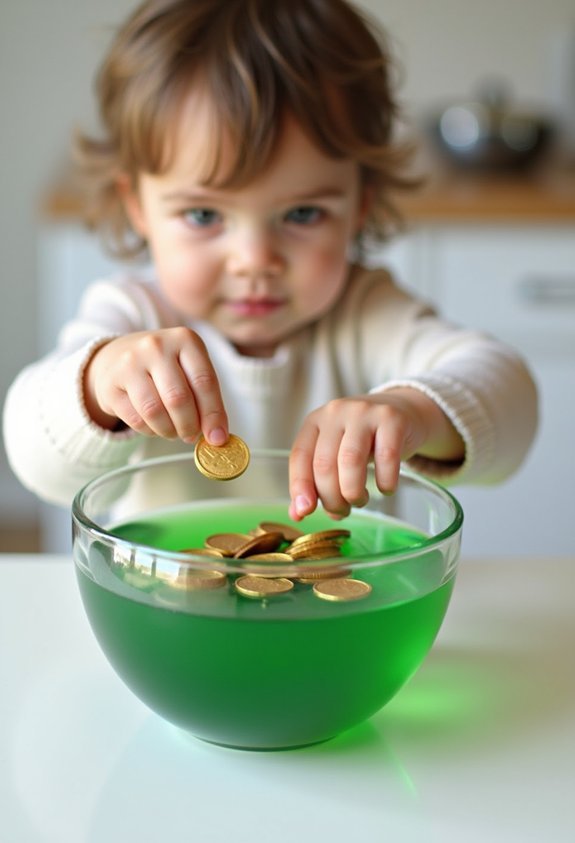 messy treasure hunting activity