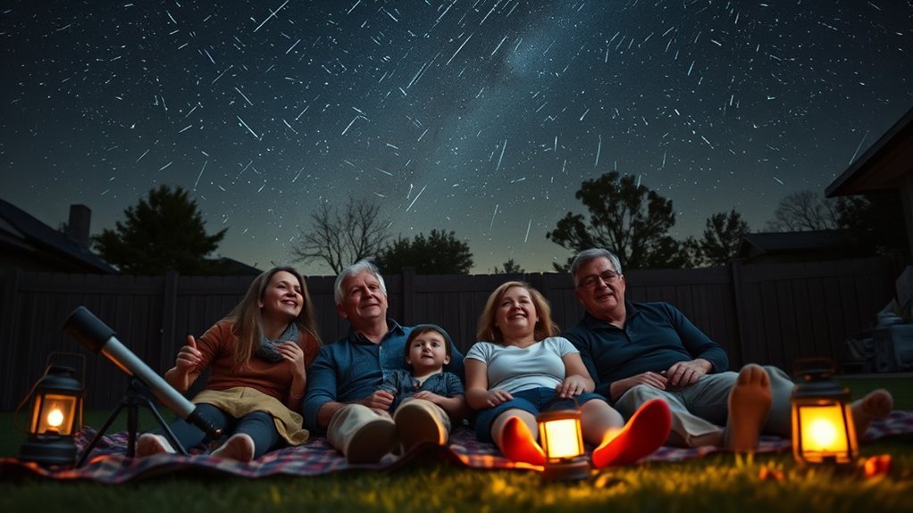 meteor shower watch party