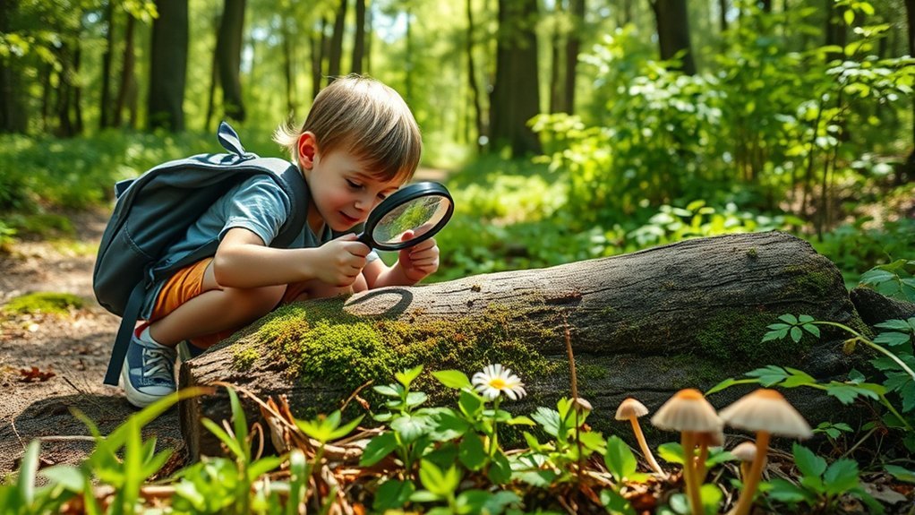 micro hike nature exploration activity