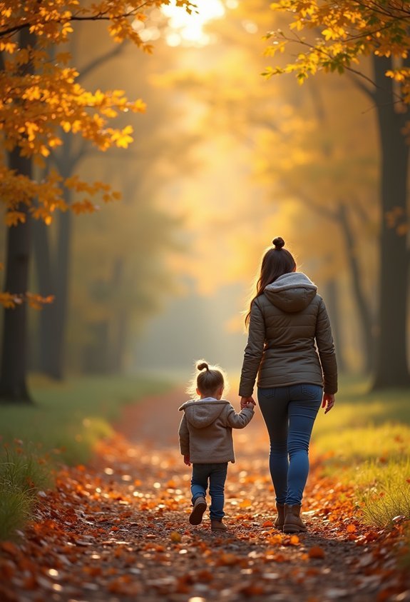 mindful family nature walks