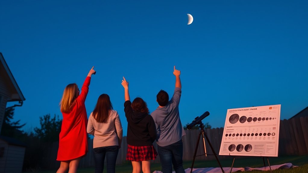 moon phase tracking adventure