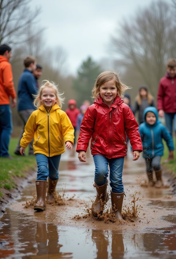 mud olympics game day fun
