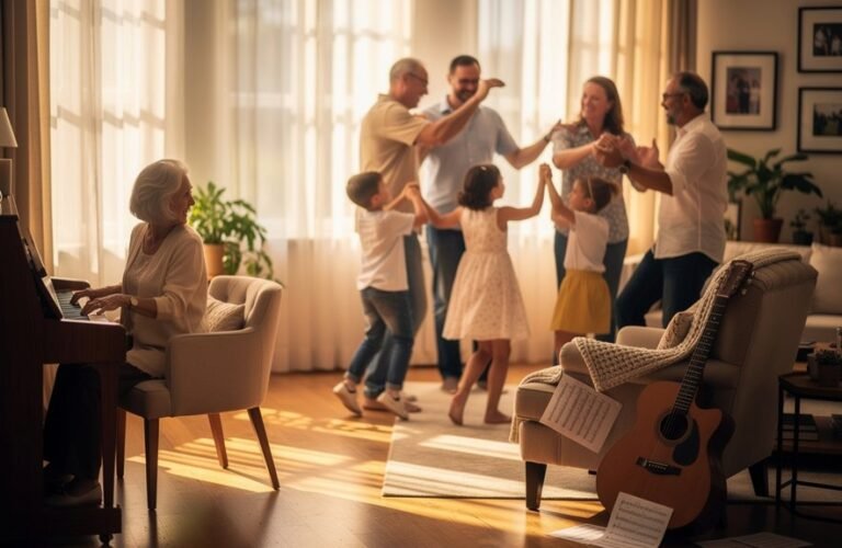 music activities unite families