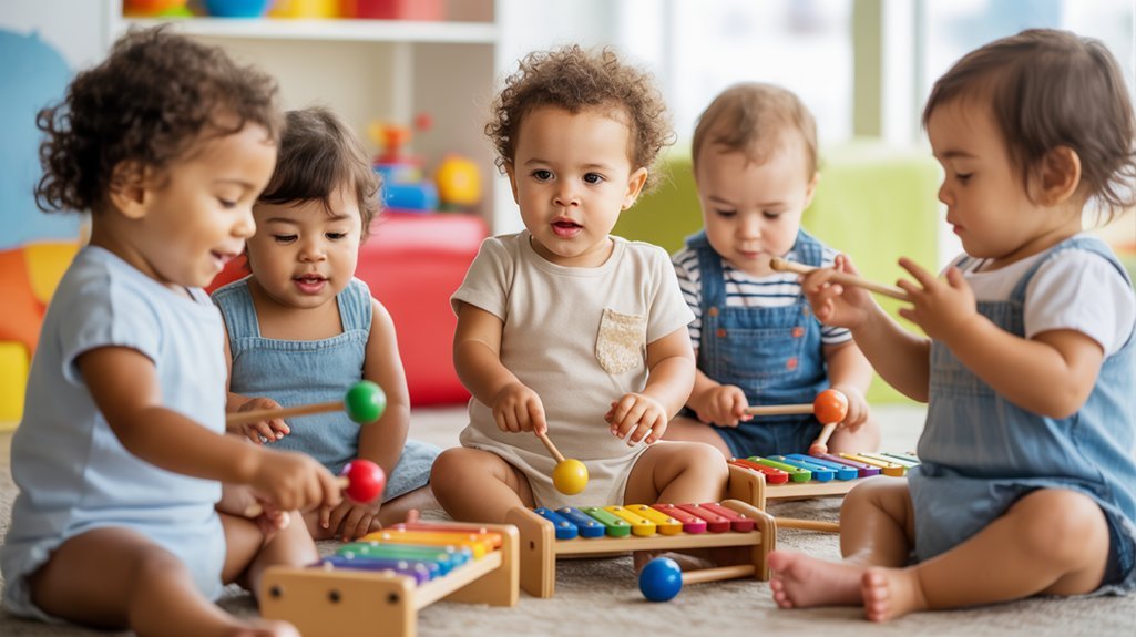 music enhances toddler learning