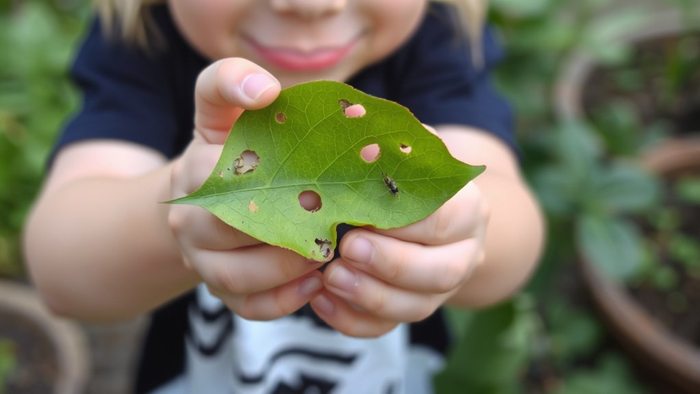 nature detectives explore leaves