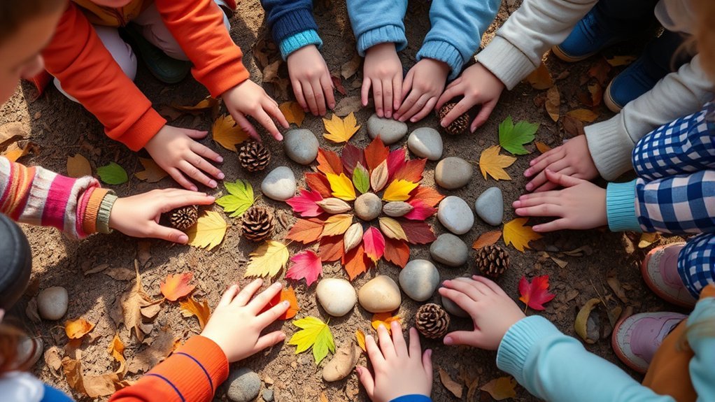 nature inspired collaborative artwork