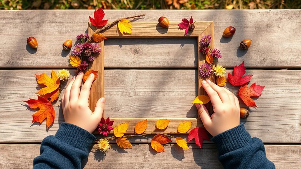 nature inspired picture frames