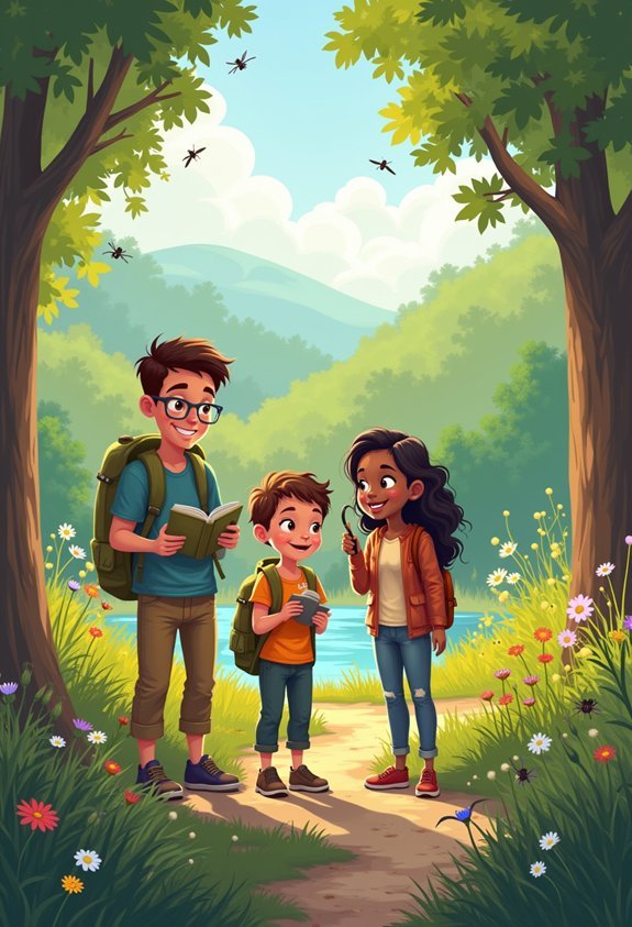 nature scavenger adventure awaits