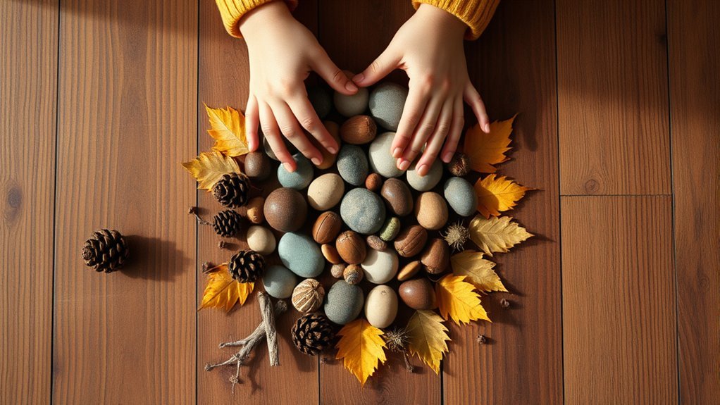 nature scavenger hunt art