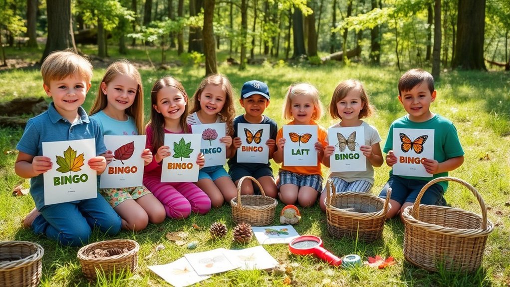 nature scavenger hunt game