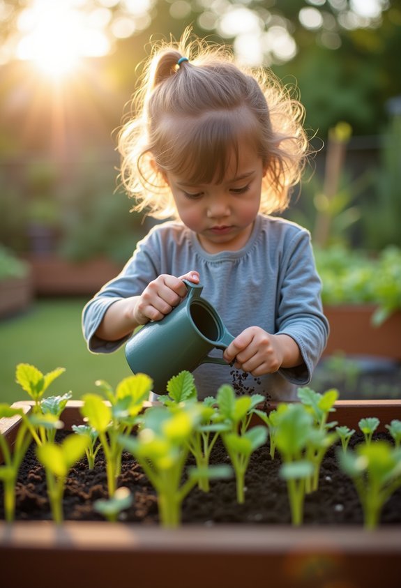 nurturing responsibility through gardening