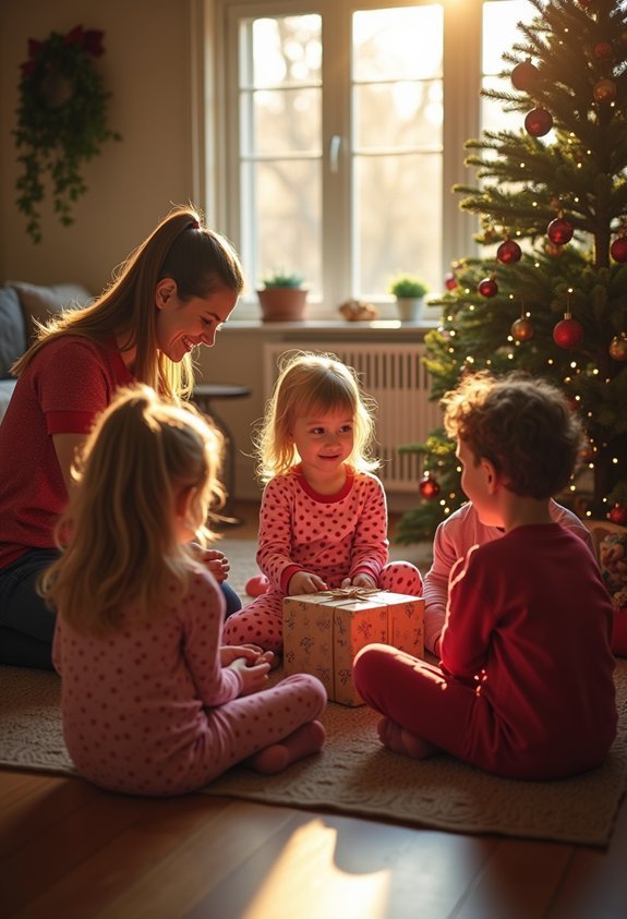 organized gift opening system