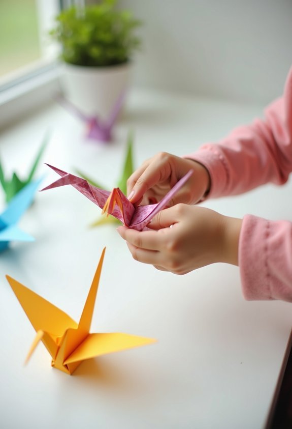 origami enhances fine motor skills