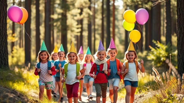outdoor birthday adventures for kids