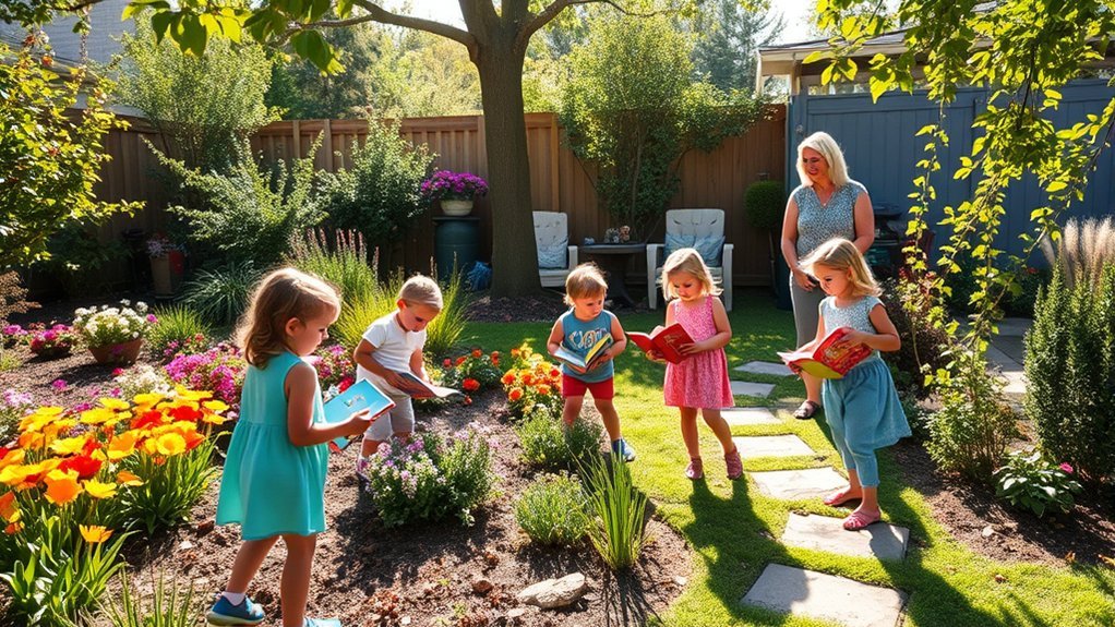 outdoor literacy treasure hunt