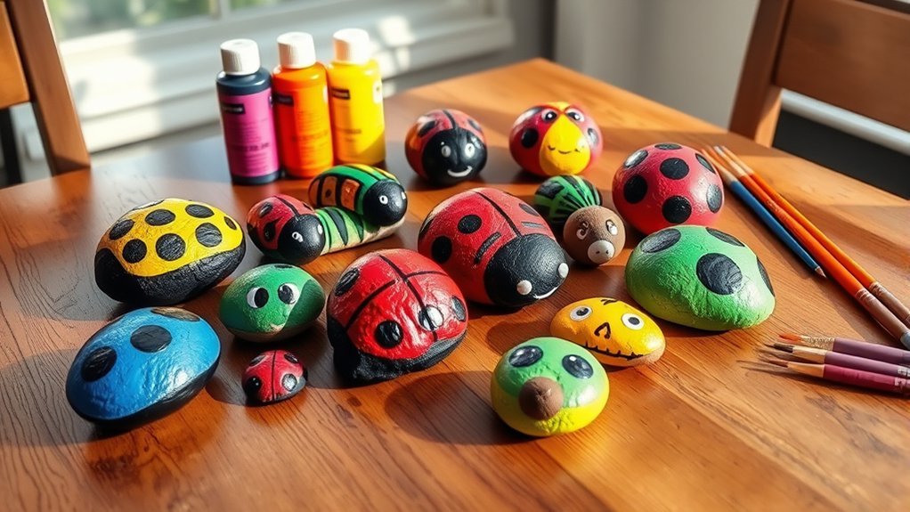 painted rock pet companions