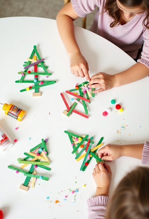 popsicle stick ornament crafts