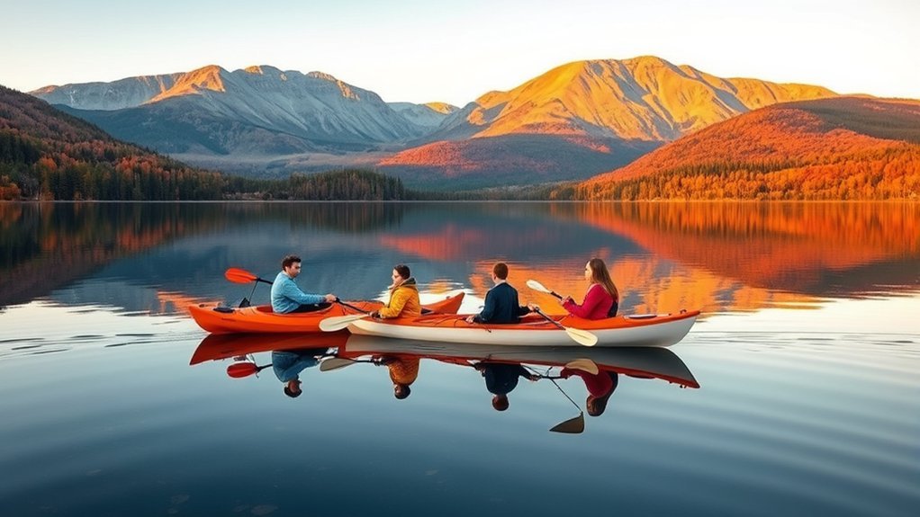 pristine mountain kayaking experience