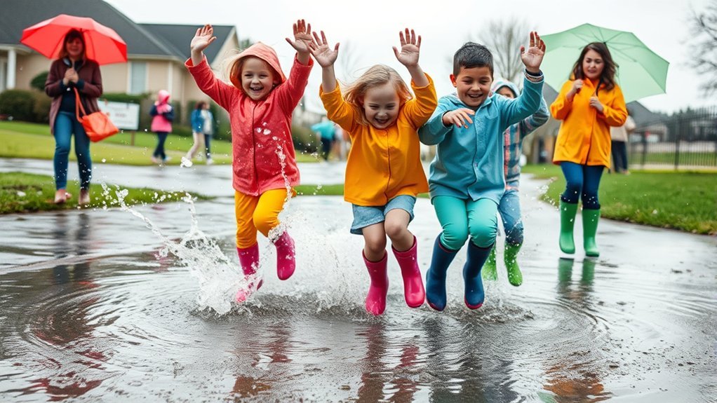 puddle jumping splash contests