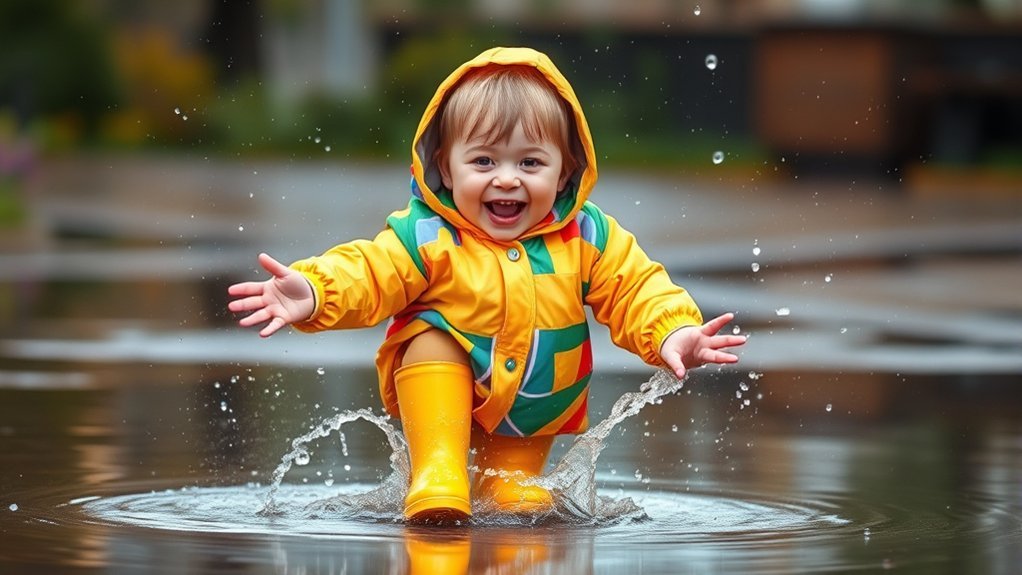 puddle play and crafts