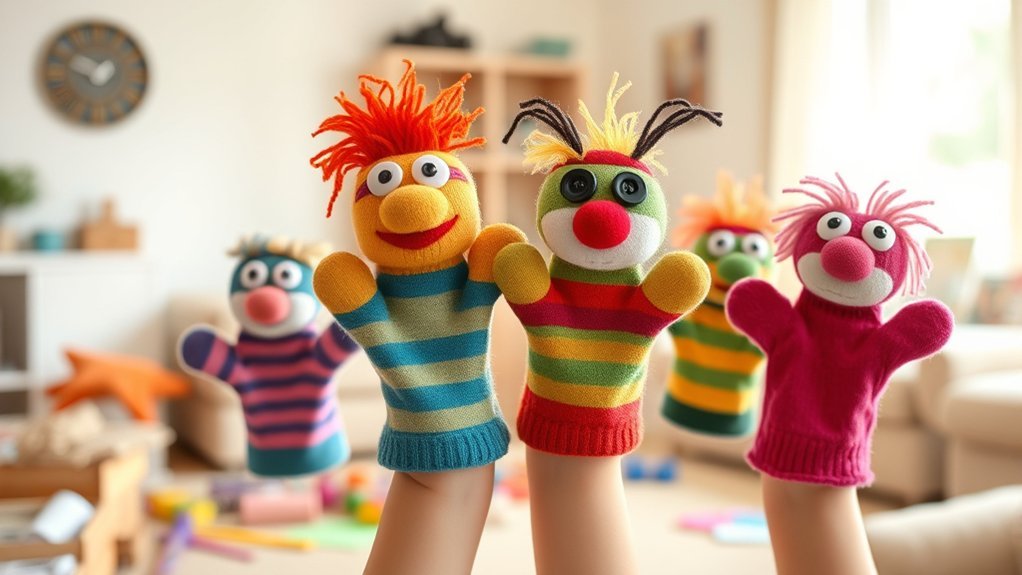 puppet creation and storytelling