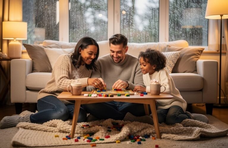 rainy days family togetherness