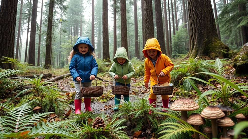 rainy nature scavenger hunt