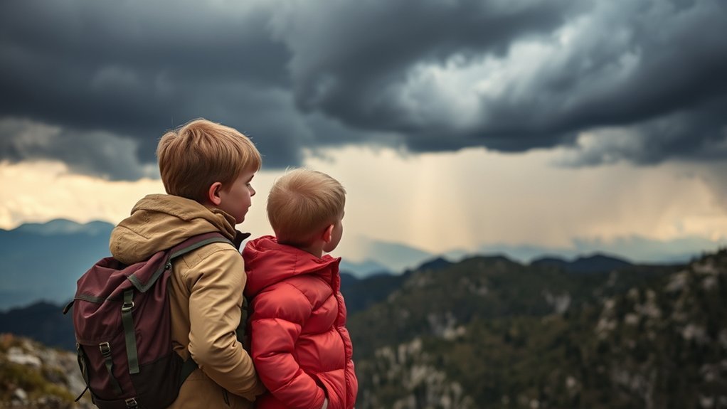 recognizing weather warning signs