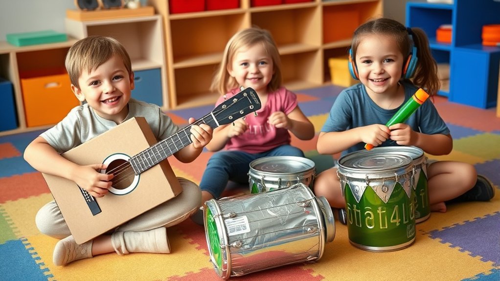 recyclable musical instrument crafts
