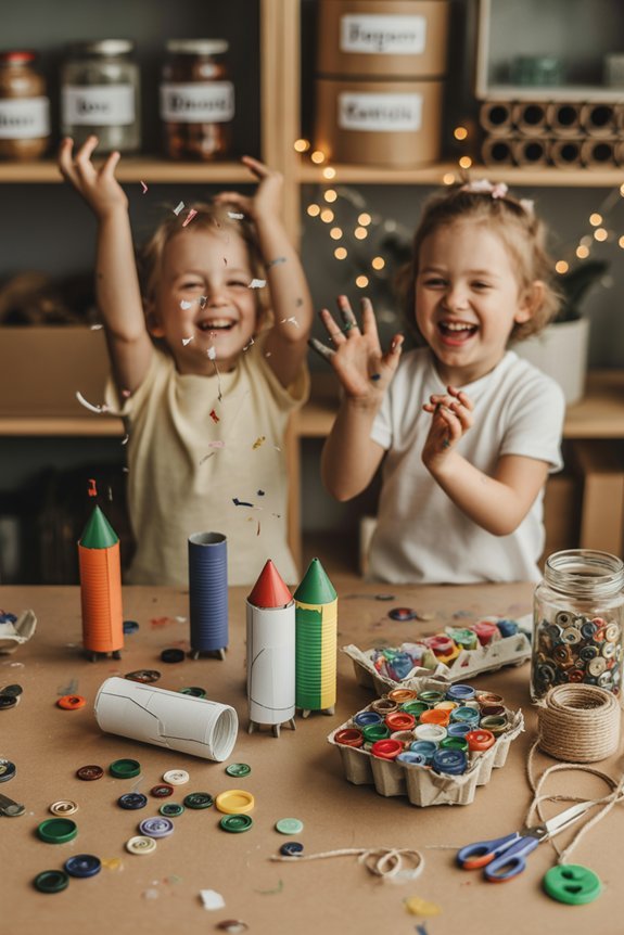 recycled crafts bring joy