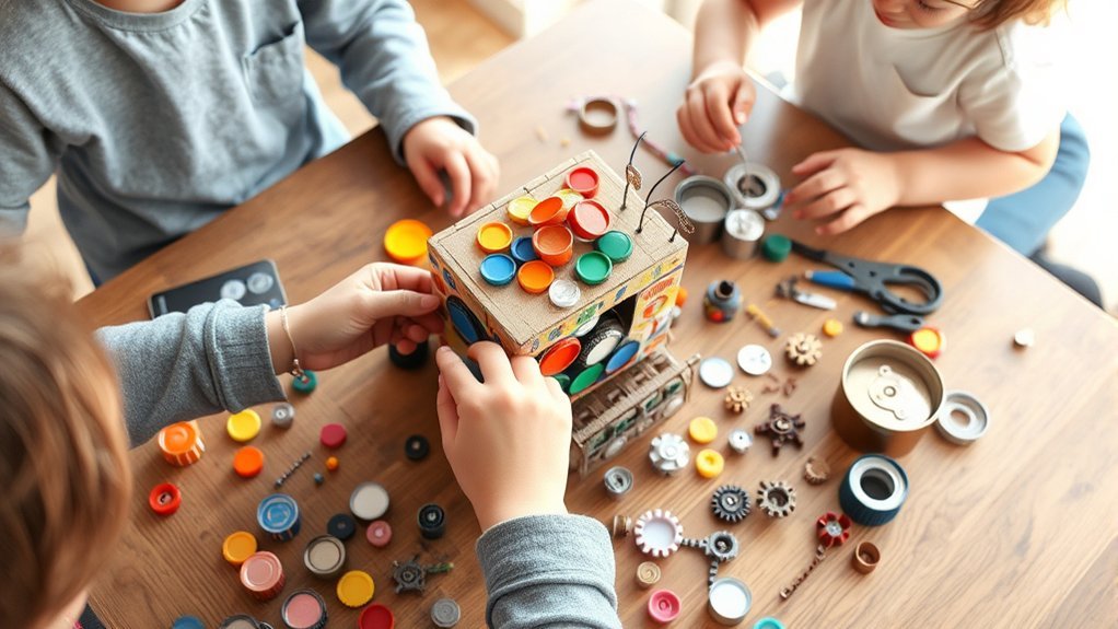 recycled robots enhance engineering skills