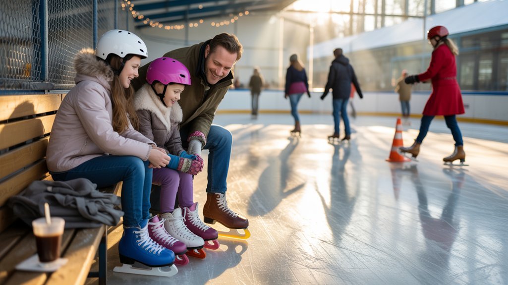 rink day family bonding