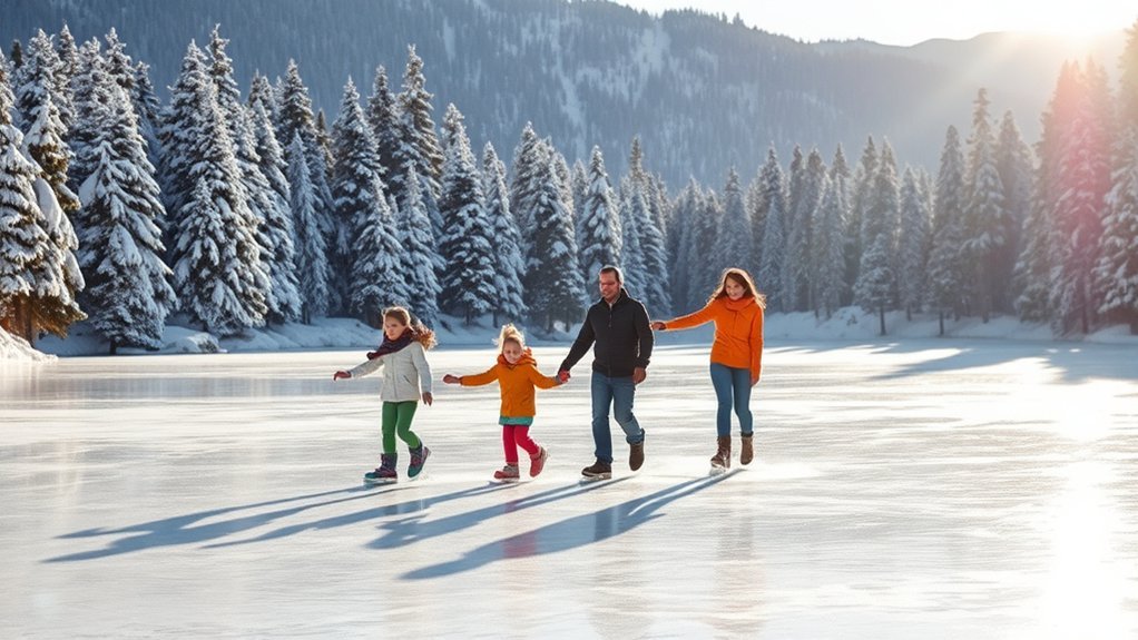 safe ice skating fun