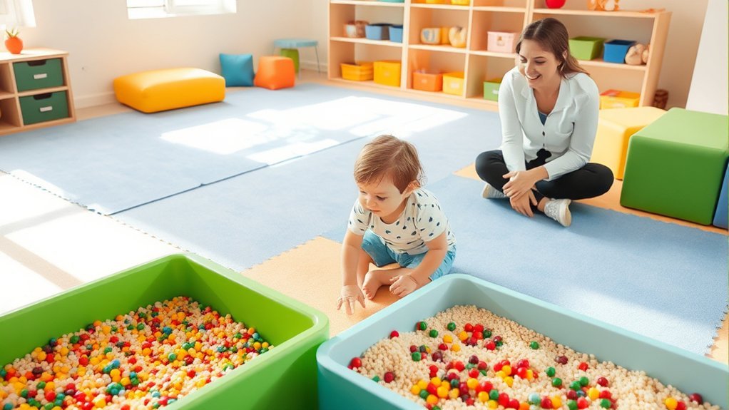 safe sensory exploration environment