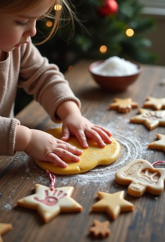 salt dough ornament memories