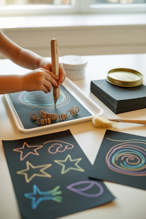 scratch art for creativity