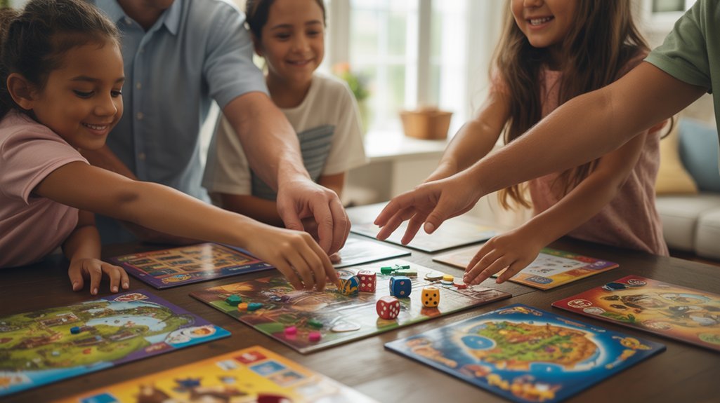 selecting family board games