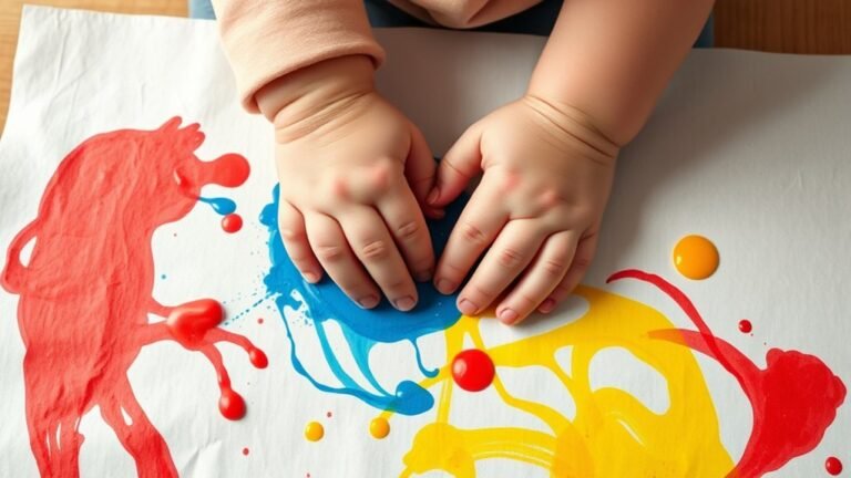 sensory art enhances development
