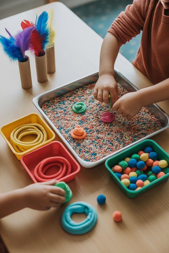 sensory exploration encourages curiosity