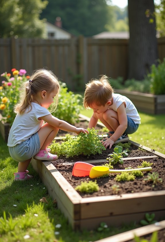 sensory exploration through gardening