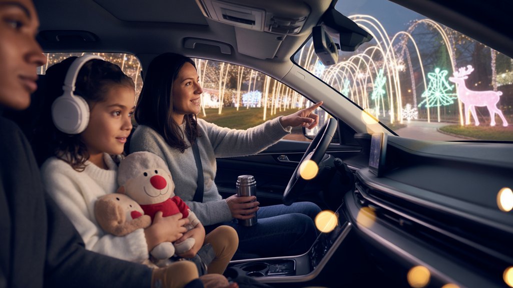 sensory friendly holiday lights drive