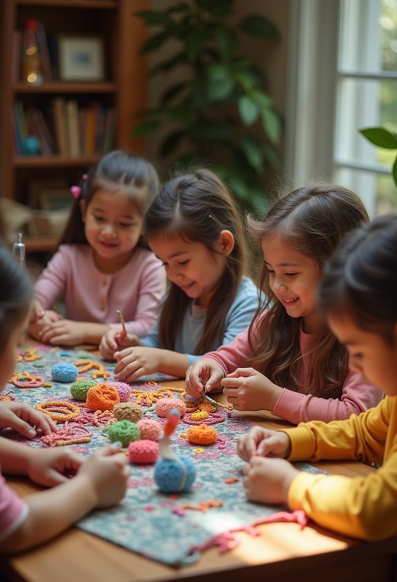 shared values through crafts