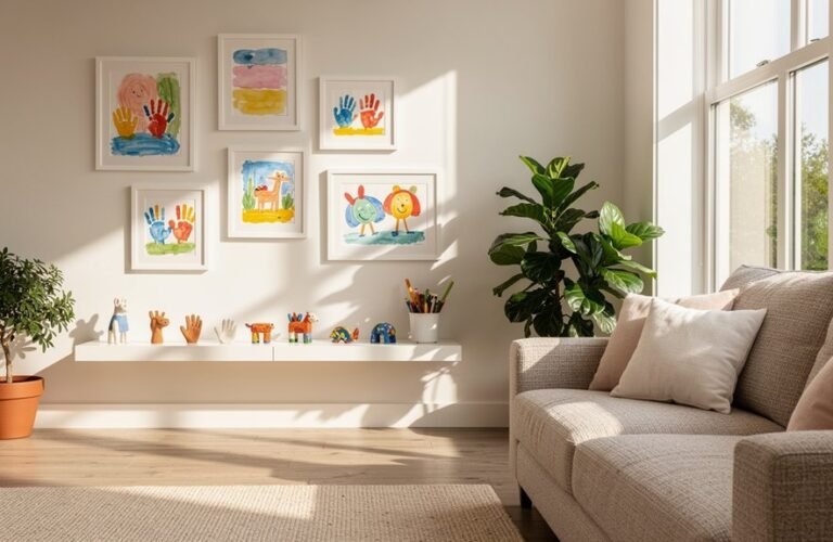 showcase family art together