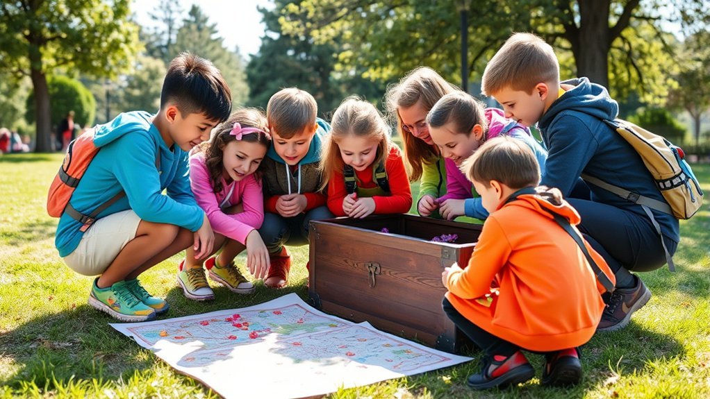 sibling teamwork through puzzles